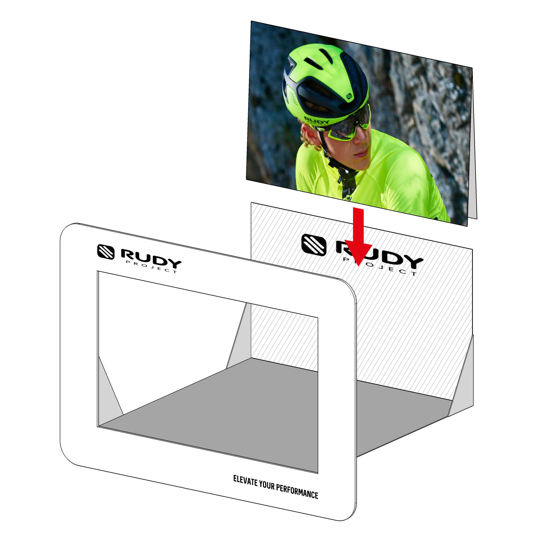 Rudy Project Shelf Display