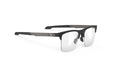 Rudy Project ophthalmic prescription eyeglass frames#color_inkas-xl-half-rim-shape-a-matte-black