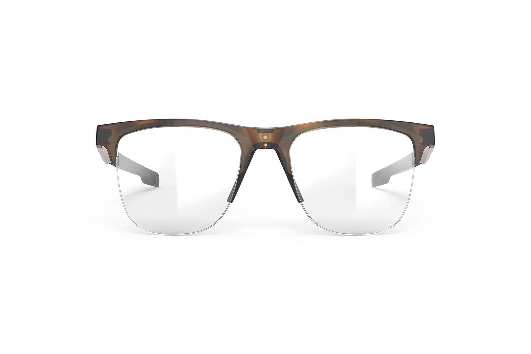 Rudy Project ophthalmic prescription eyeglass frames#color_inkas-xl-half-rim-shape-b-demi-turtle-gloss
