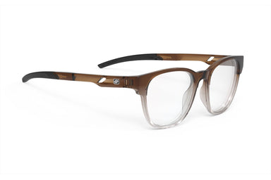 Rudy Project ophthalmic prescription eyeglass frames#color_iridis-65-crystal-brown-deg