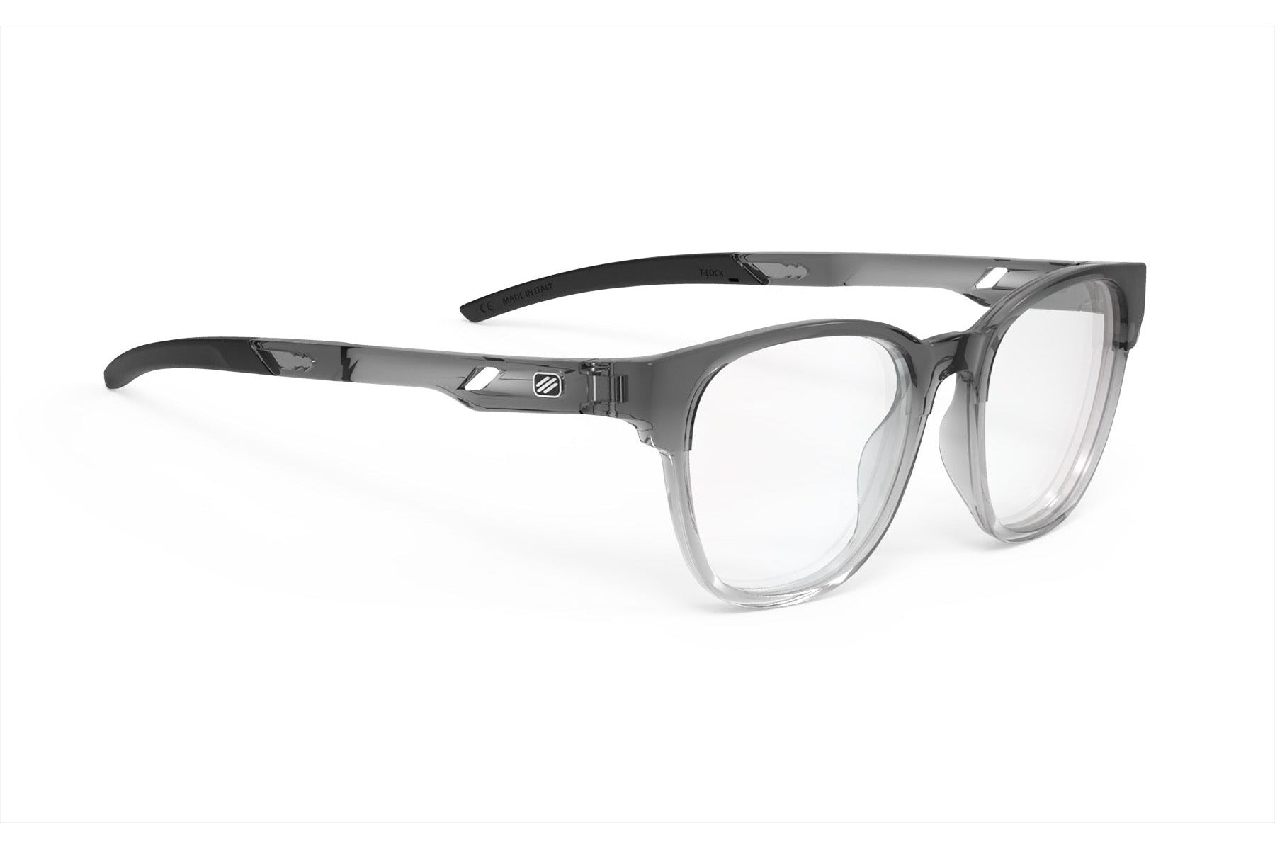 Rudy Project ophthalmic prescription eyeglass frames#color_iridis-65-crystal-ash-deg