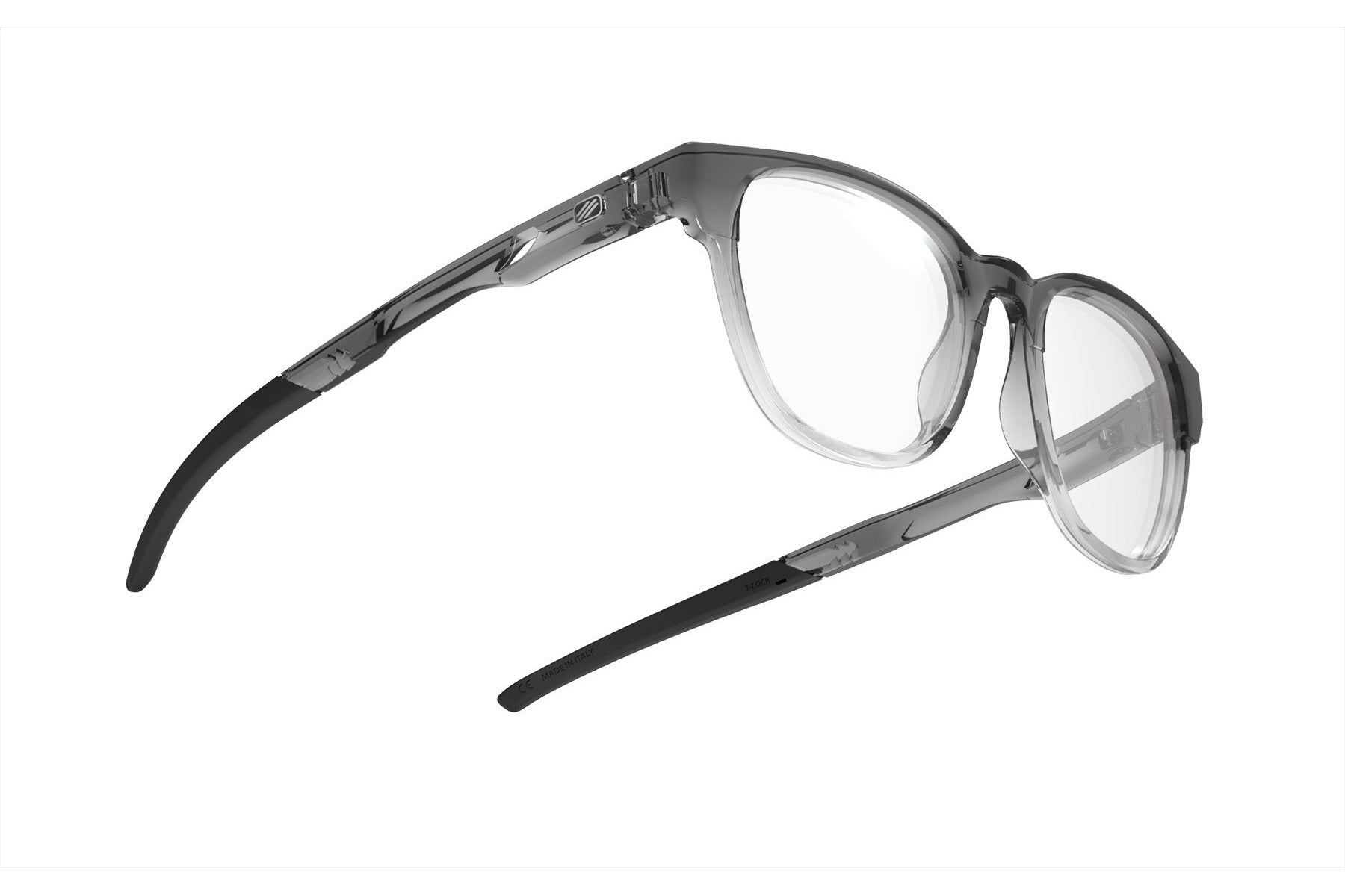 Rudy Project ophthalmic prescription eyeglass frames#color_iridis-65-crystal-ash-deg
