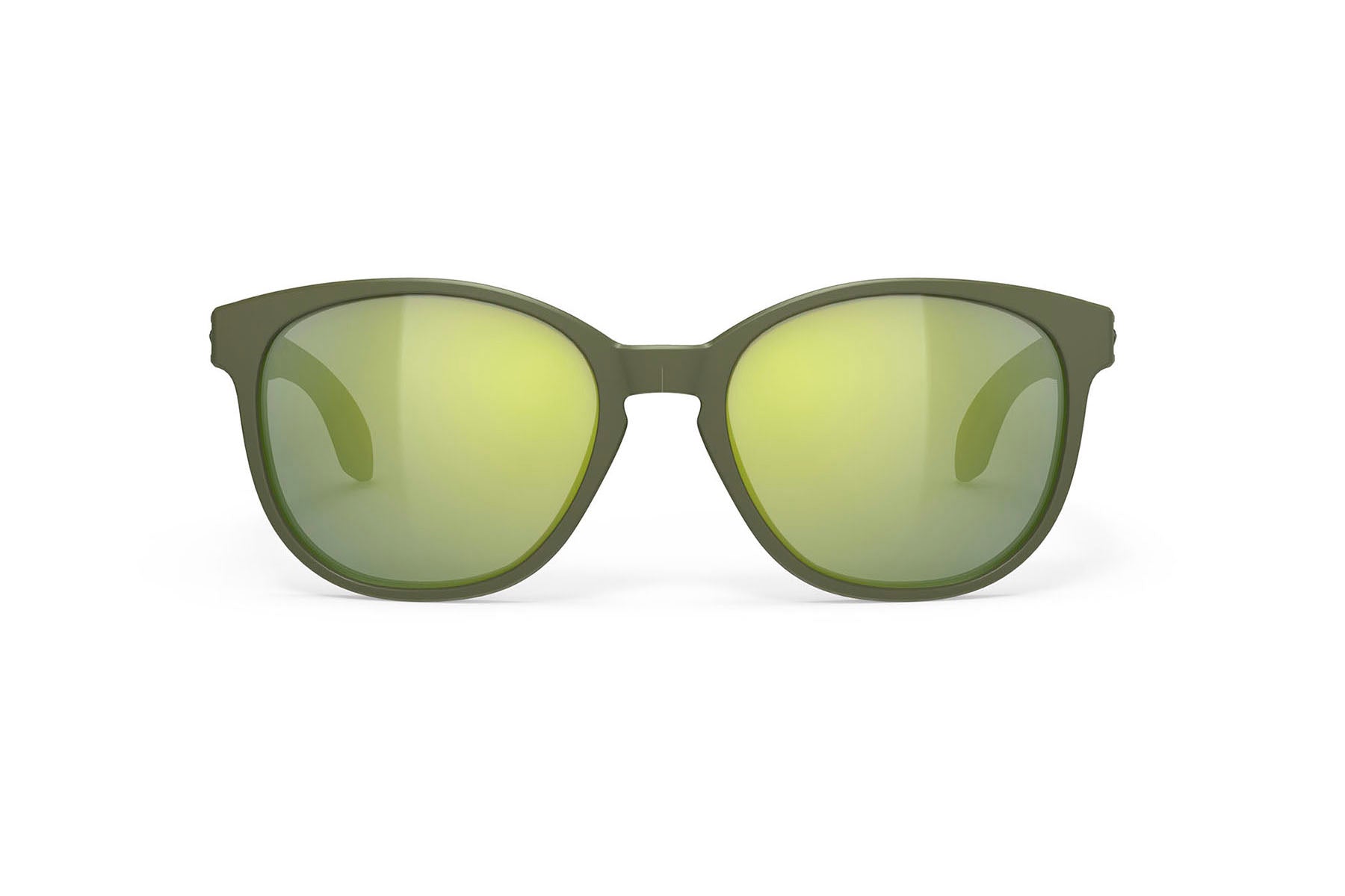 Rudy Project Lightflow B prescription ready active lifestyle sunglasses#color_lightflow-b-olive-matte-frame-with-laser-green-lenses