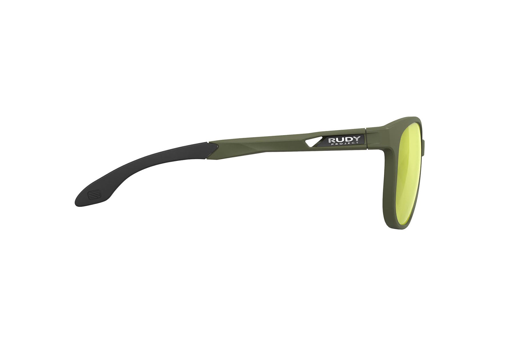Rudy Project Lightflow B prescription ready active lifestyle sunglasses#color_lightflow-b-olive-matte-frame-with-laser-green-lenses
