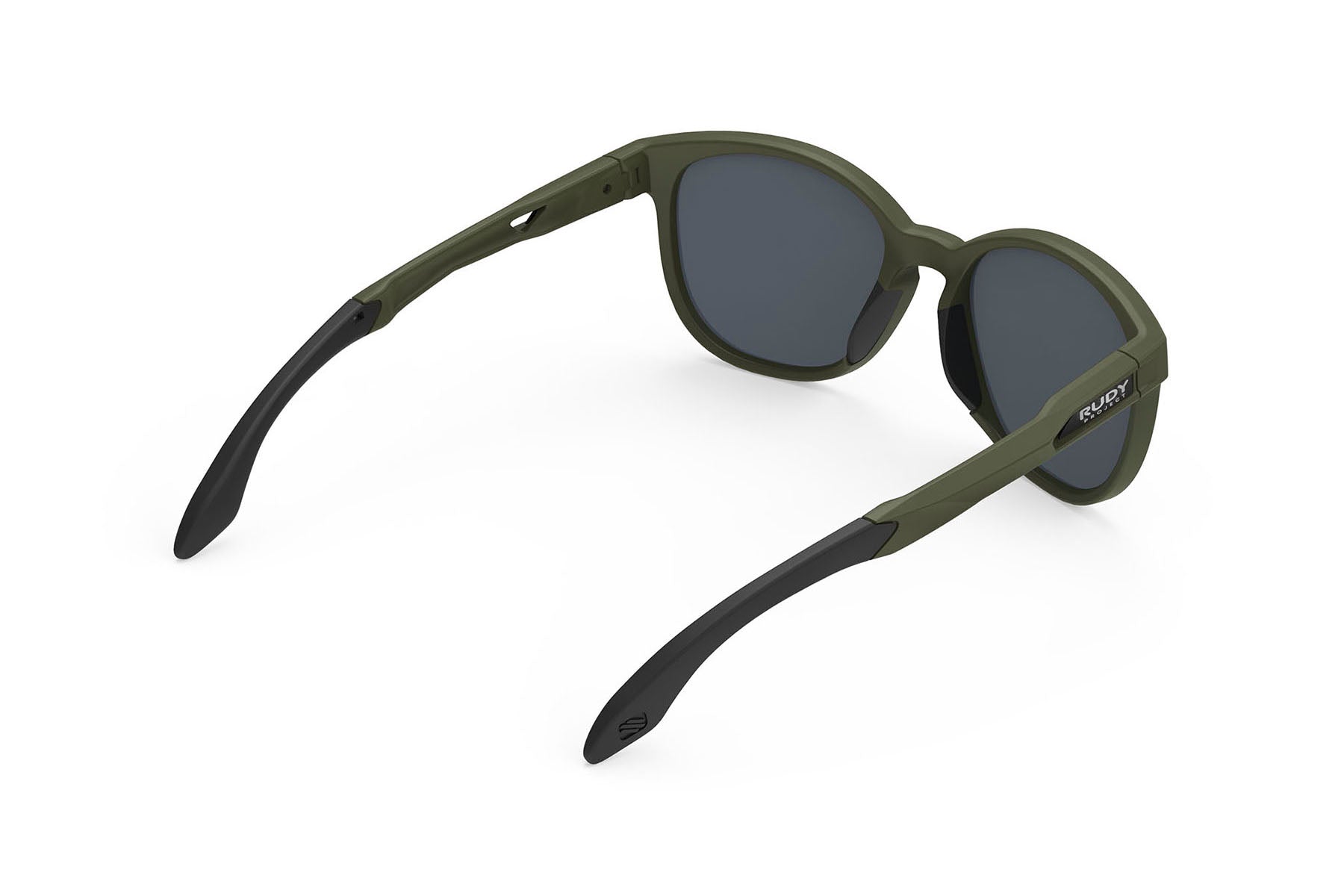 Rudy Project Lightflow B prescription ready active lifestyle sunglasses#color_lightflow-b-olive-matte-frame-with-laser-green-lenses