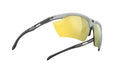 Rudy Project Magnus running and cycling sport and prescription sport sunglasses#color_magnus-light-grey-matte-frame-with-multilaser-yellow-lenses