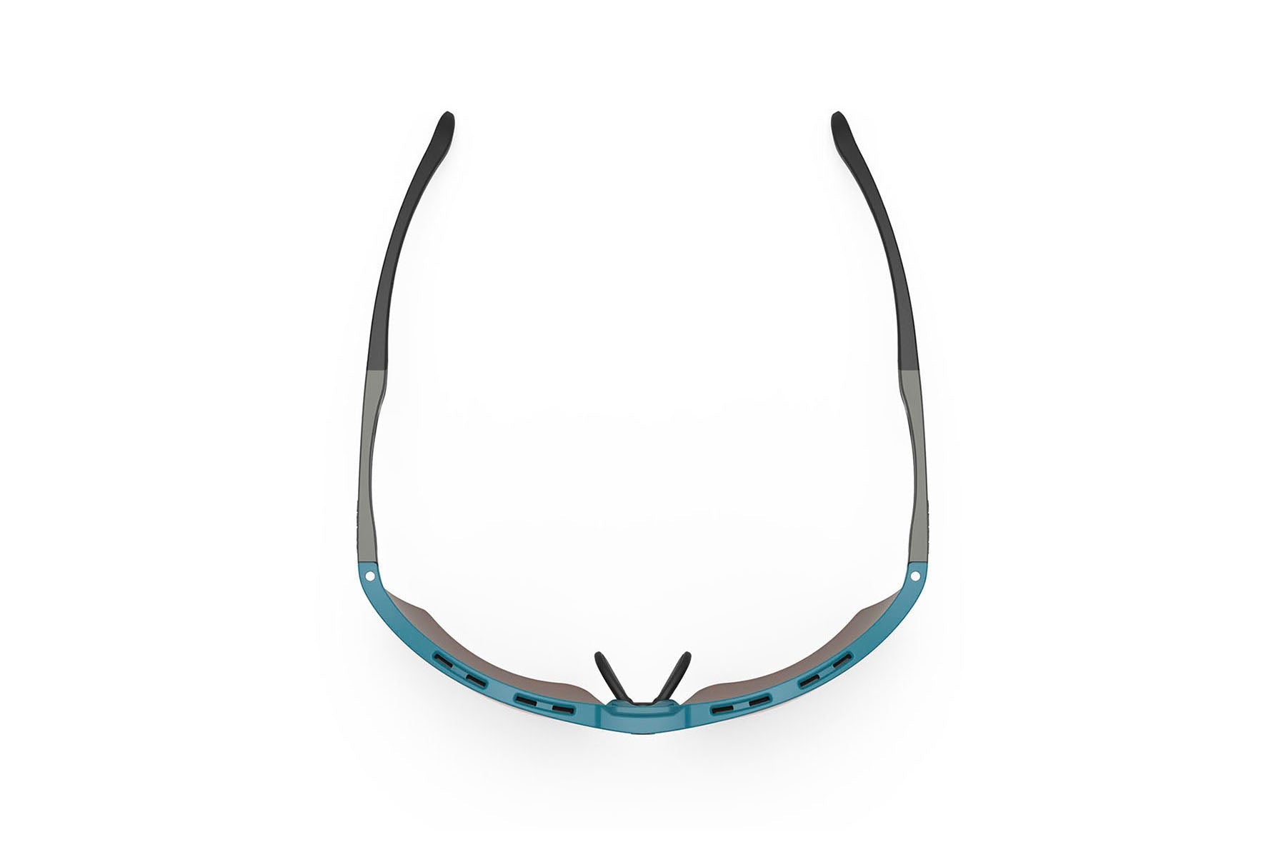 Rudy Project Magnus running and cycling sport and prescription sport sunglasses#color_magnus-light-teal-matte-with-multilaser-gold-lenses