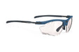 Rudy Project prescription ready running and cycling sunglasses#color_rydon-pacific-blue-matte-frame-and-impactx-photochromic-2-red-running-lenses