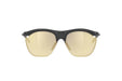 Rudy Project prescription ready running and cycling womens sport sunglasses#color_rydon-slim-curva-matte-black-frame-with-multilaser-gold-lenses