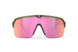 Rudy Project running and cycling sunglasses#color_spinshield-air-limited-black-matte-with-multilaser-sunset-lenses