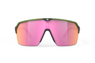 Rudy Project running and cycling sunglasses#color_spinshield-air-limited-black-matte-with-multilaser-sunset-lenses