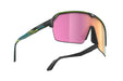 Rudy Project running and cycling sunglasses#color_spinshield-air-limited-black-matte-with-multilaser-sunset-lenses