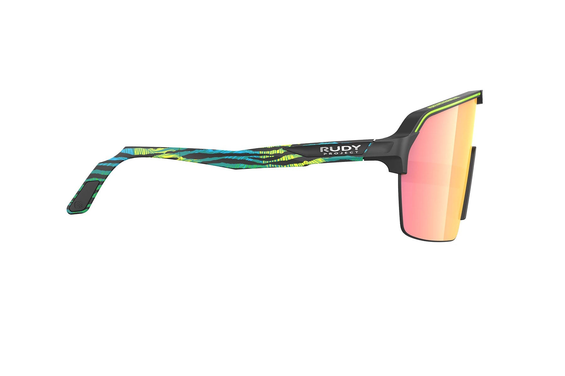Rudy Project running and cycling sunglasses#color_spinshield-air-limited-black-matte-with-multilaser-sunset-lenses