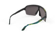 Rudy Project running and cycling sunglasses#color_spinshield-air-limited-black-matte-with-multilaser-sunset-lenses