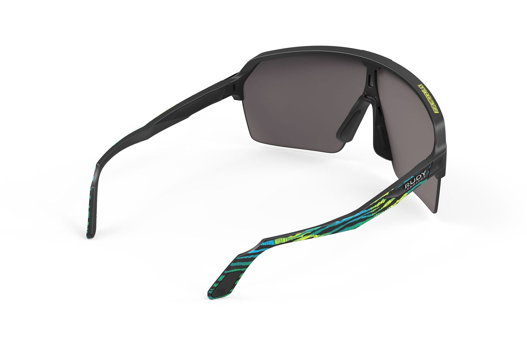 Rudy Project running and cycling sunglasses#color_spinshield-air-limited-black-matte-with-multilaser-sunset-lenses