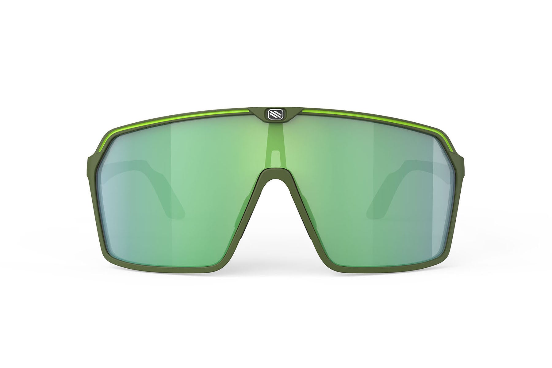 Rudy Project running and cycling sunglasses#color_spinshield-limited-olive-matte-with-multilaser-green-lenses