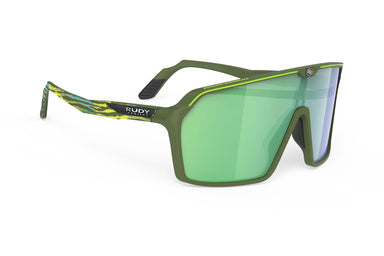 Rudy Project running and cycling sunglasses#color_spinshield-limited-olive-matte-with-multilaser-green-lenses