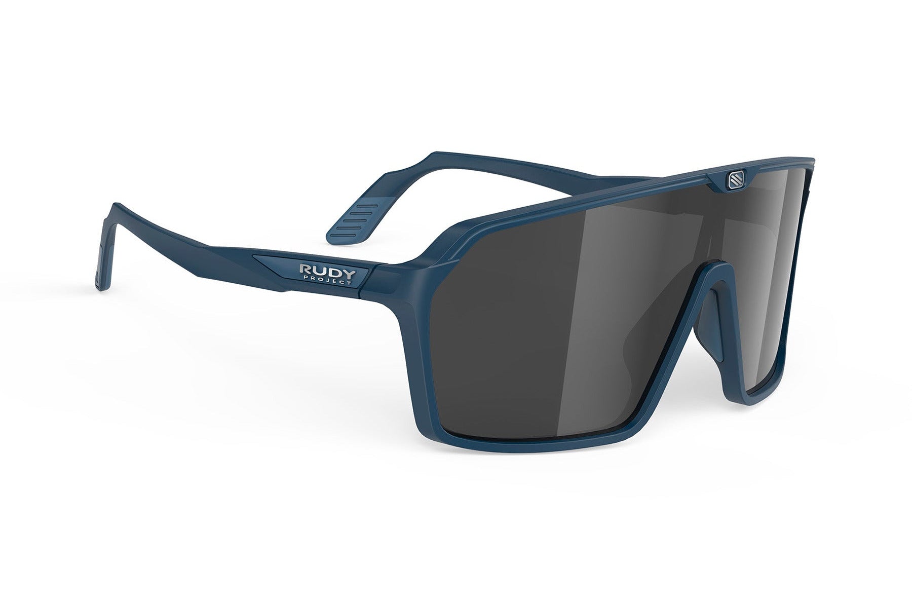 Rudy Project Spinshield running and cycling sunglasses#color_spinshield-navy-blue-matte-frame-with-smoke-black-lenses