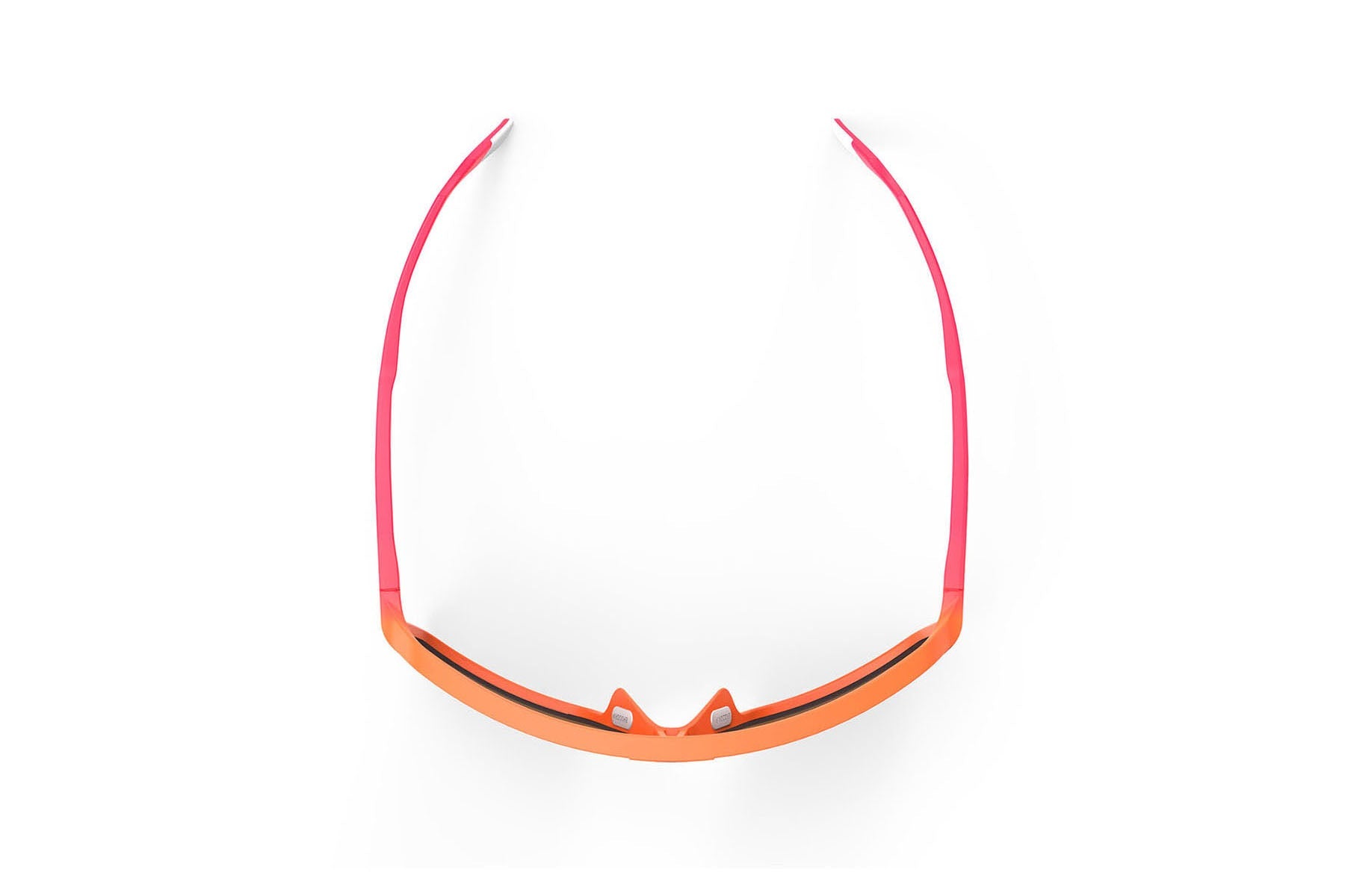 Rudy Project Spinshield running and cycling sunglasses#color_spinshield-mandarin-fade-coral-matte-with-multilaser-red-lenses