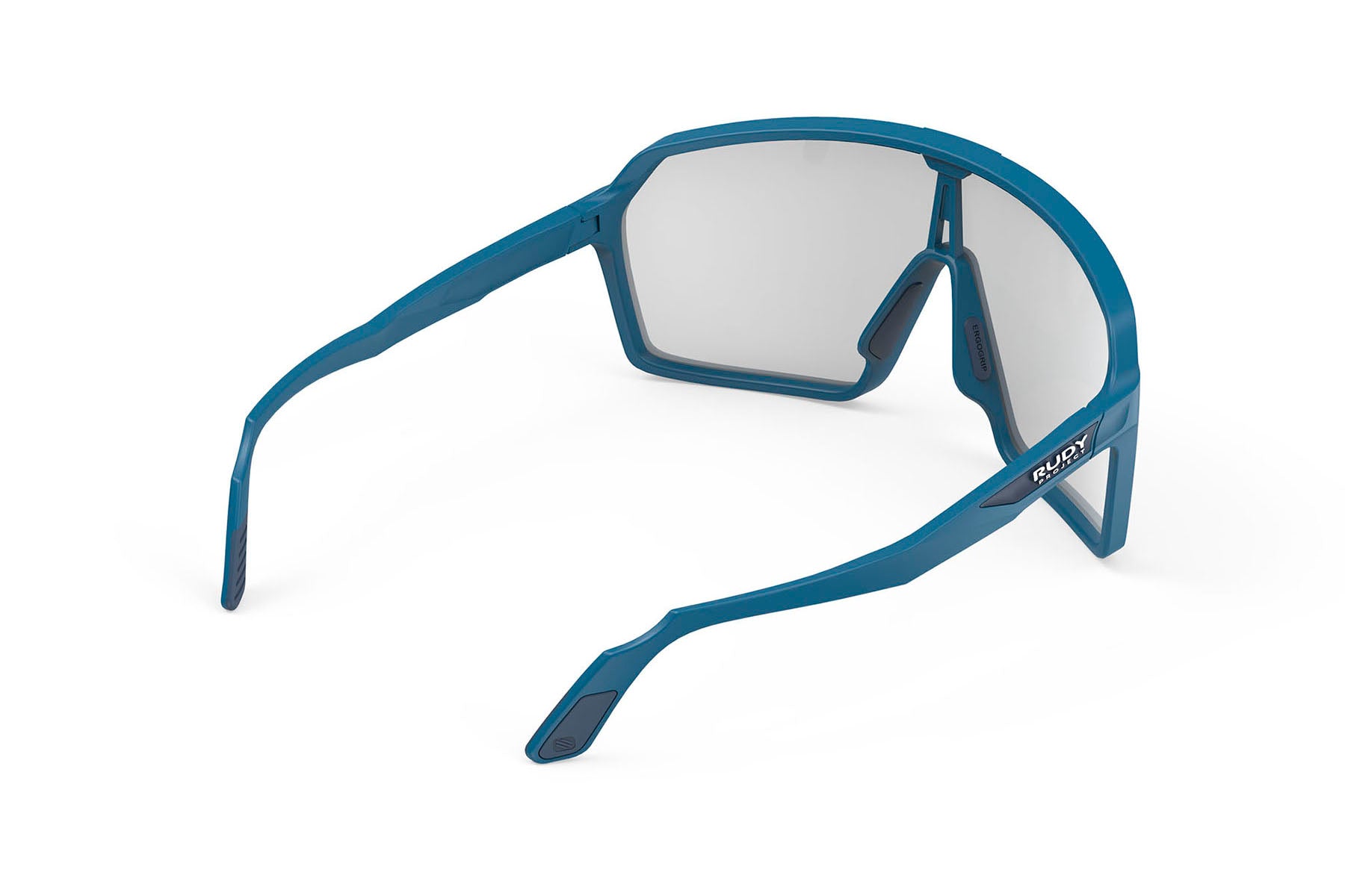 Rudy Project running and cycling sunglasses#color_spinshield-pacific-blue-matte-with-impactx-photochromic-2-laser-black-lenses