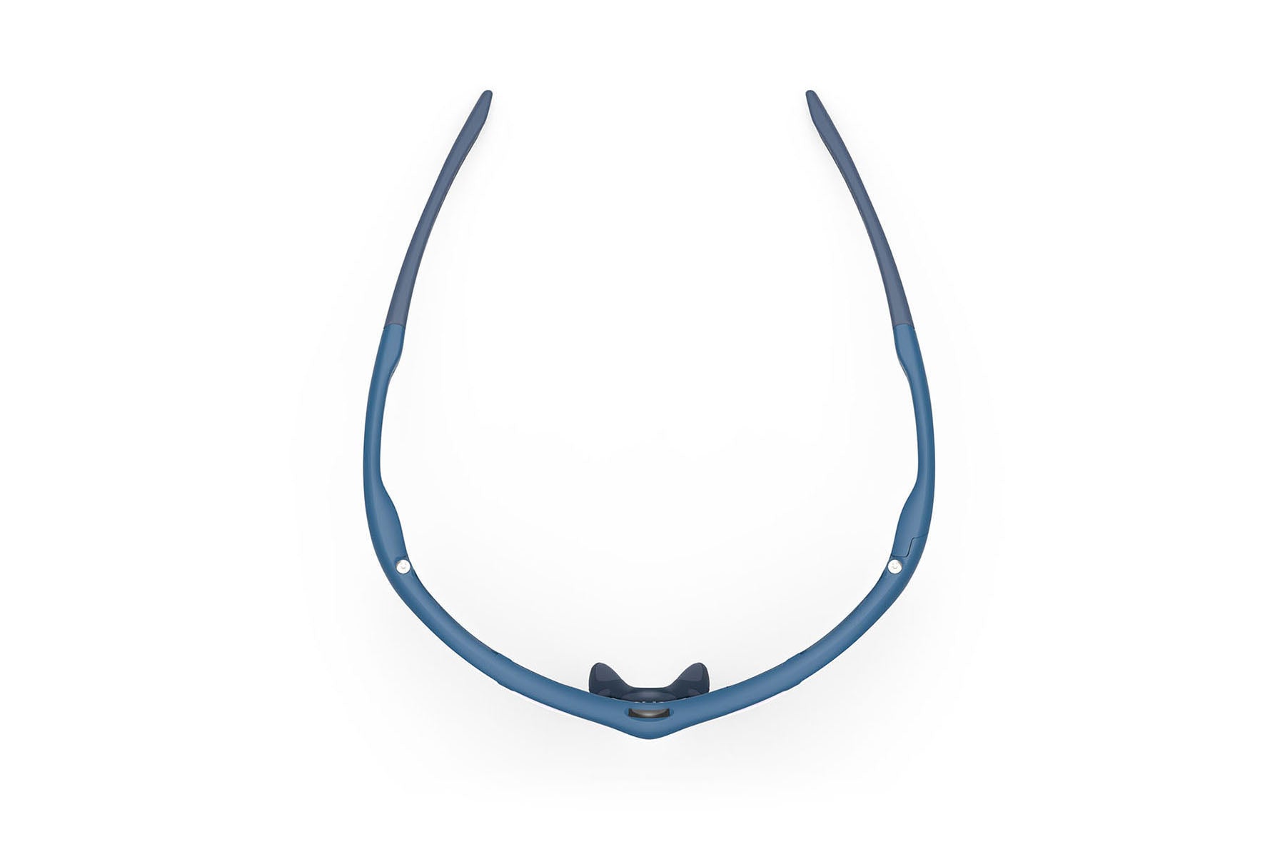 Rudy Project Tralyx running and cycling sport shield prescription sunglasses#color_tralyx-plus-pacific-blue-matte-frame-with-multilaser-ice-lenses