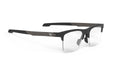 Rudy Project ophthalmic prescription eyeglass frames#color_inkas-half-rim-shape-a-matte-black