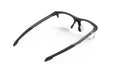 Rudy Project ophthalmic prescription eyeglass frames#color_inkas-half-rim-shape-a-matte-black
