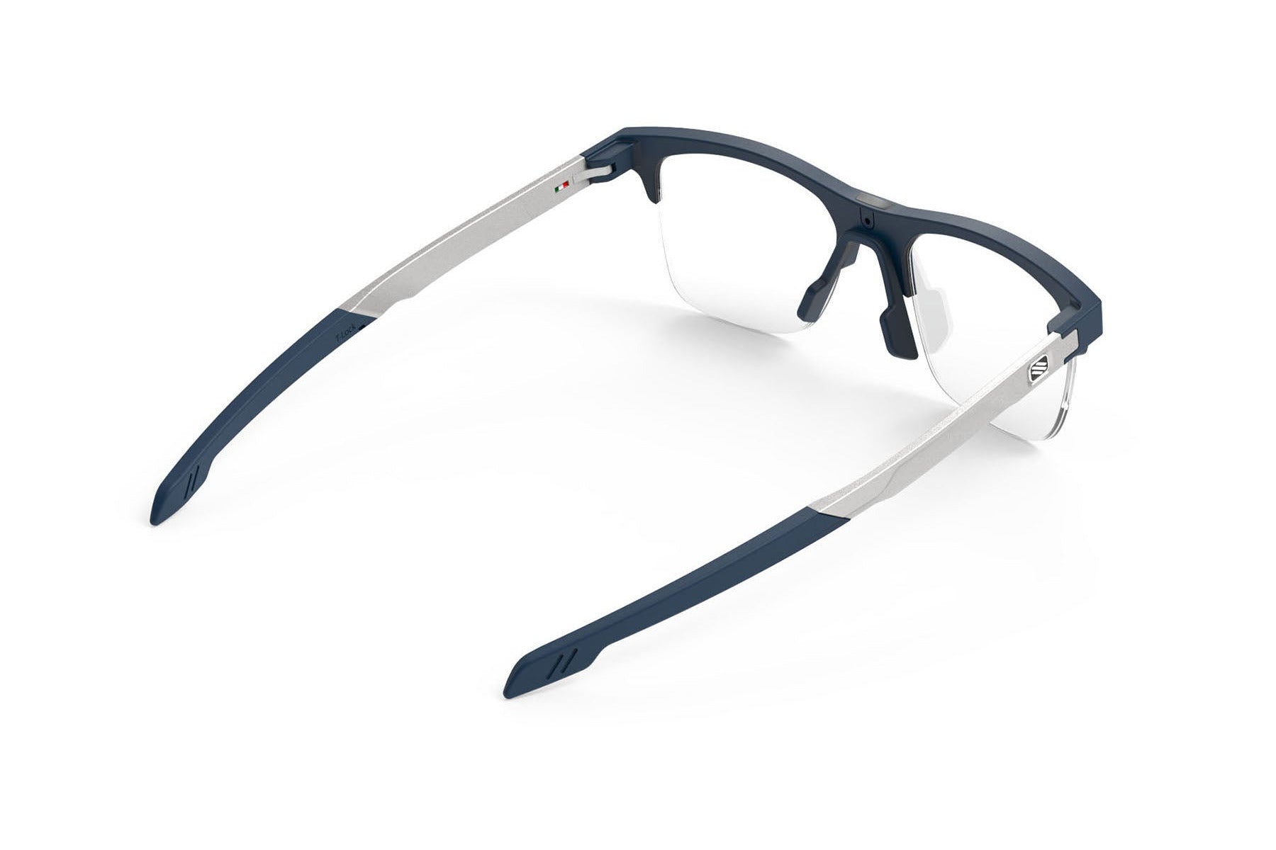 Rudy Project ophthalmic prescription eyeglass frames#color_inkas-half-rim-shape-a-blue-navy