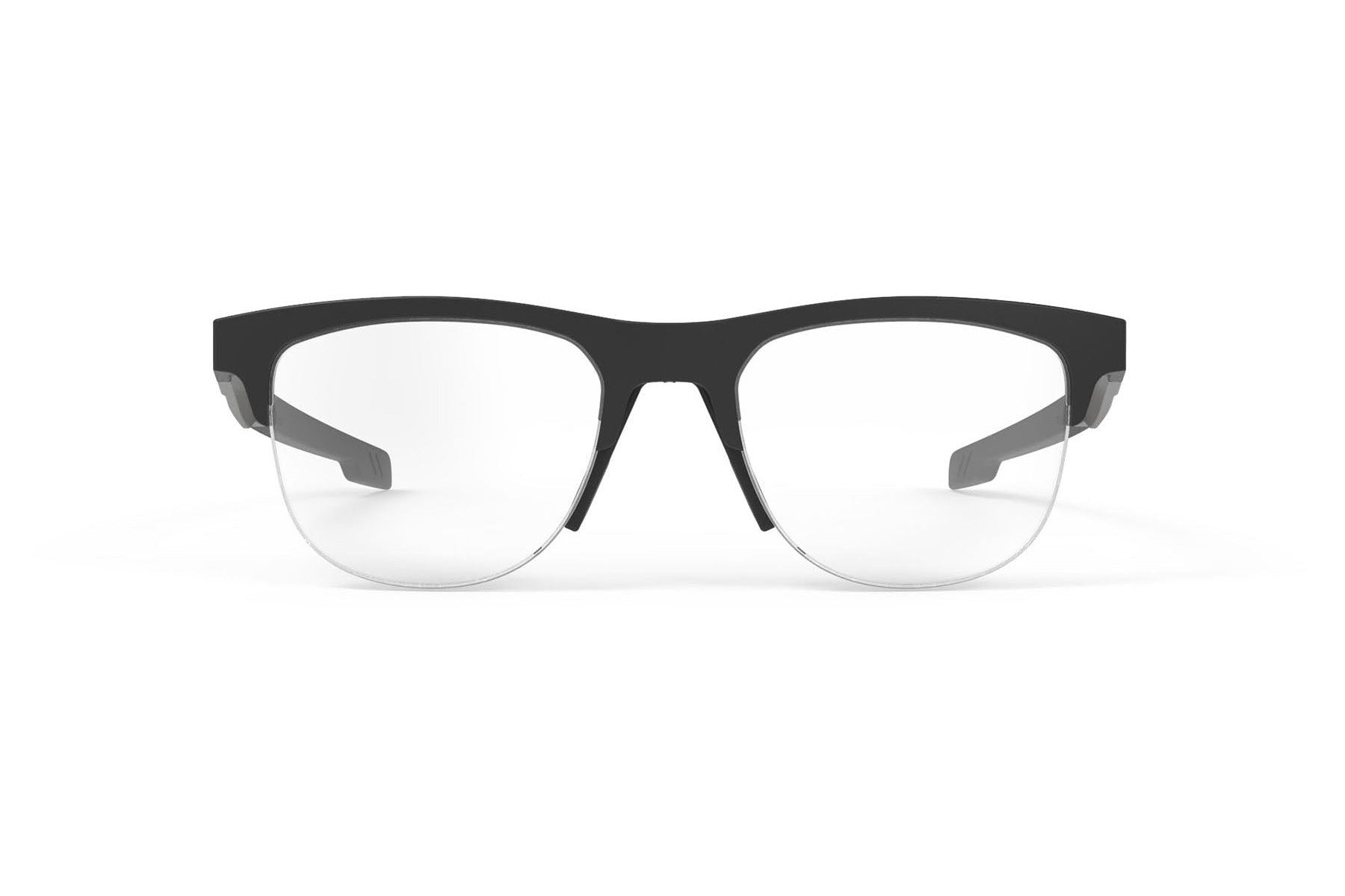 Rudy Project ophthalmic prescription eyeglass frames#color_inkas-half-rim-shape-b-matte-black