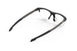 Rudy Project ophthalmic prescription eyeglass frames#color_inkas-half-rim-shape-b-matte-black