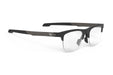 Rudy Project ophthalmic prescription eyeglass frames#color_inkas-half-rim-shape-b-matte-black