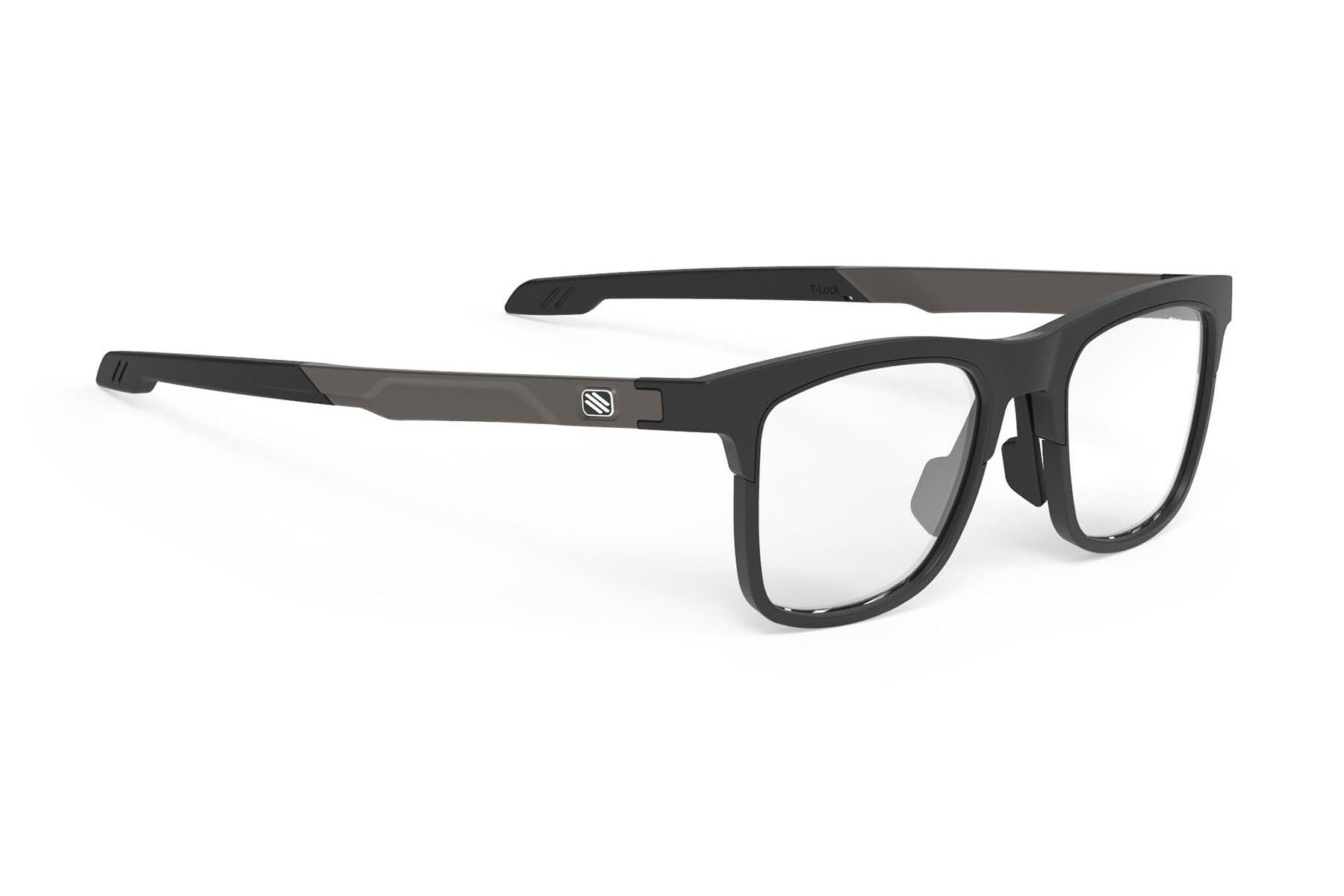 Rudy Project ophthalmic prescription eyeglass frames#color_inkas-full-rim-matte-black