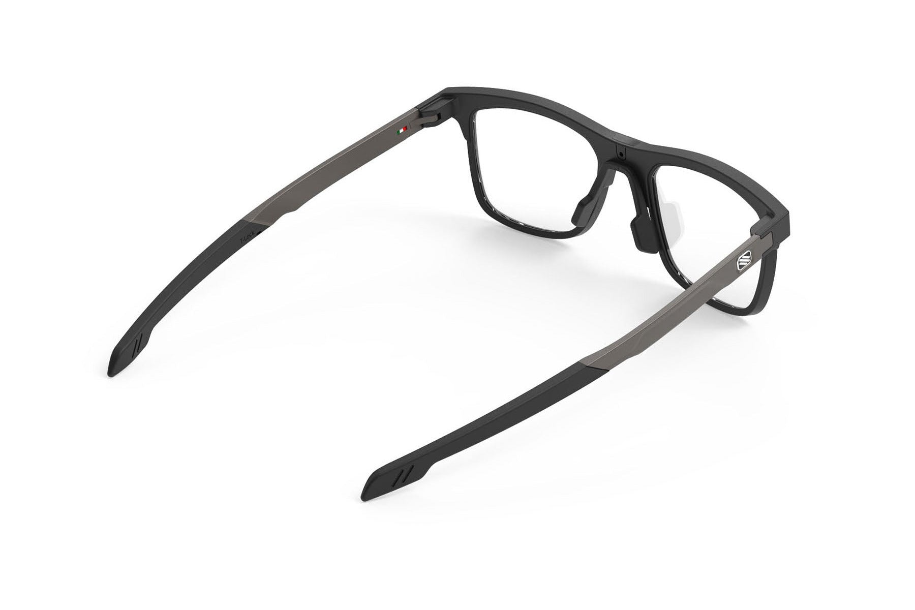 Rudy Project ophthalmic prescription eyeglass frames#color_inkas-full-rim-matte-black